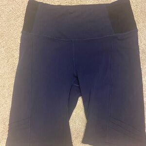 Oiselle Navy blue fitted Shorts